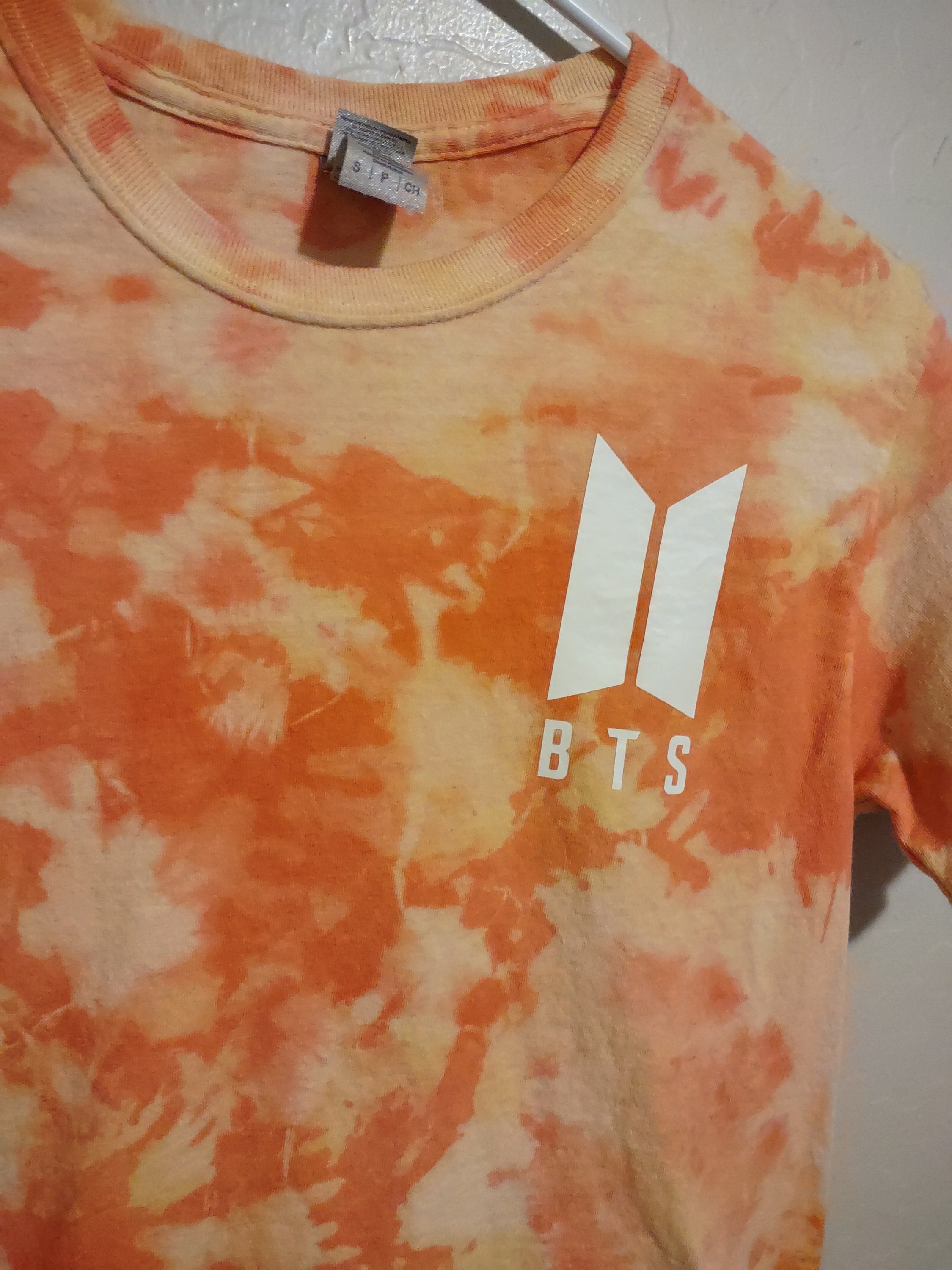 Tie Dye BTS Shirt Men's Small