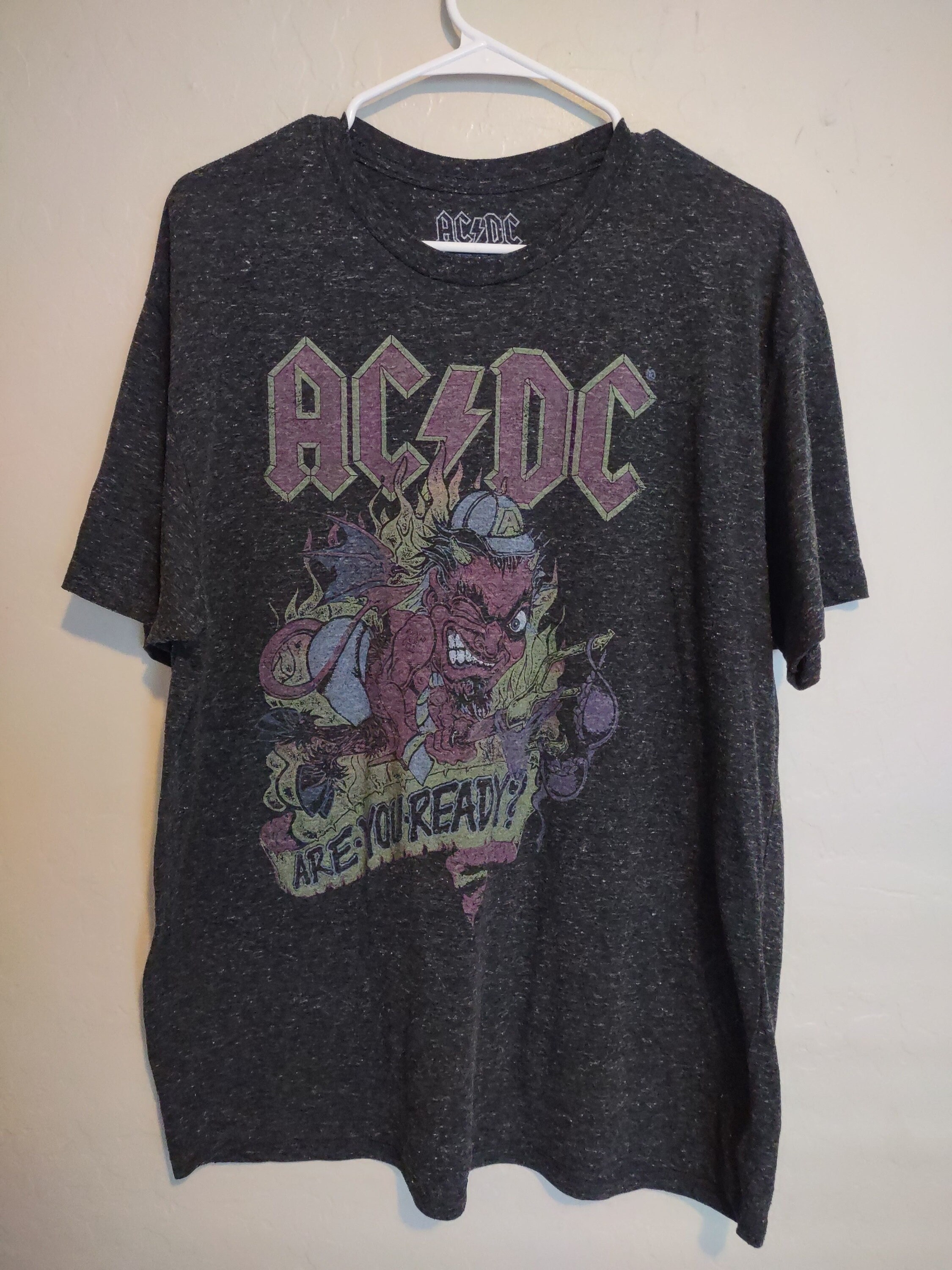 Retro AC/DC Are You Ready Rock and Roll T Shirt 2XL - Etsy