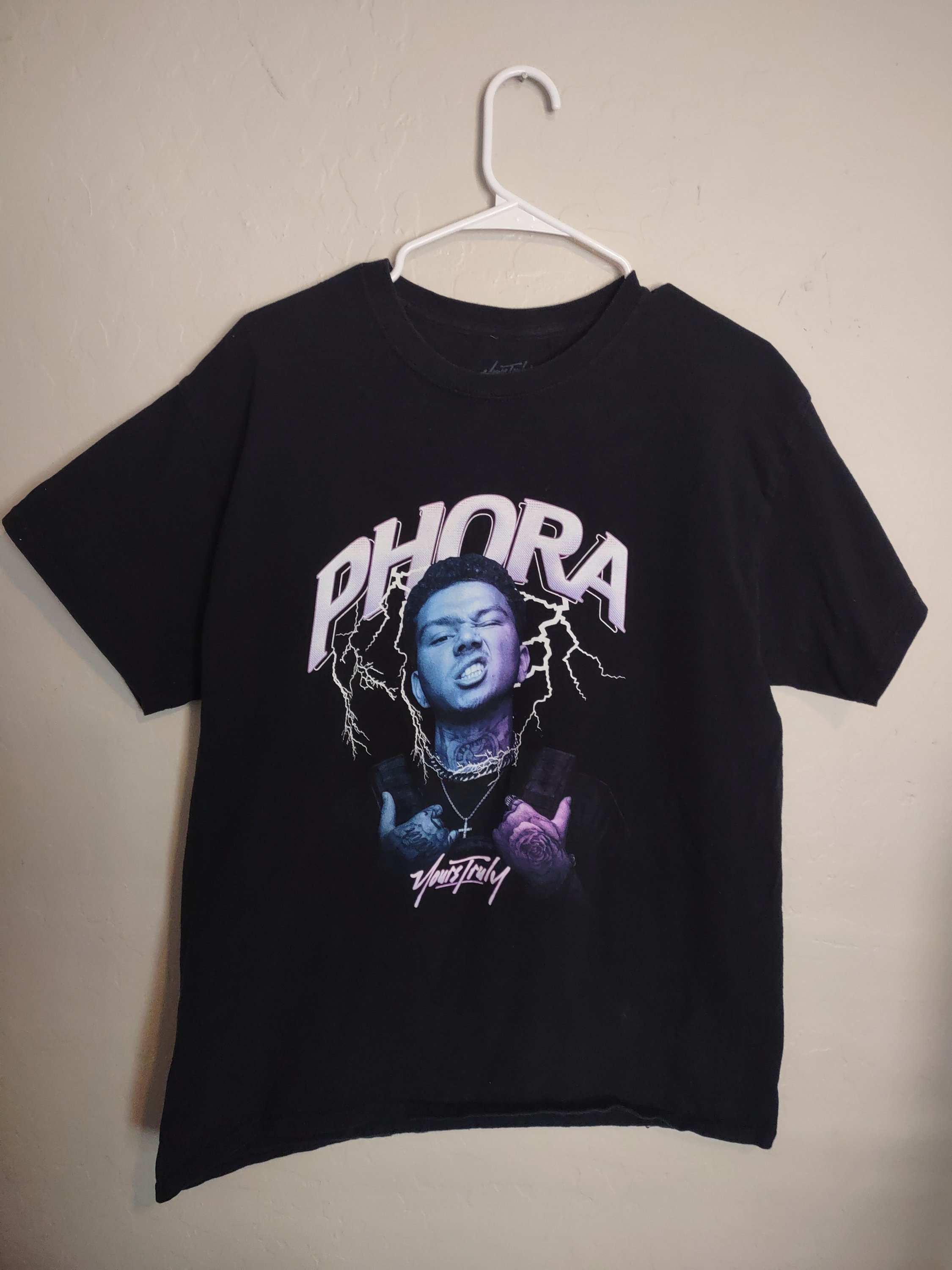 Phora Yours Truly Rap T Shirt Men's Large - Etsy