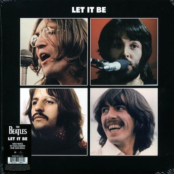 The Beatles Let It Be Vinyl Record LP - Etsy