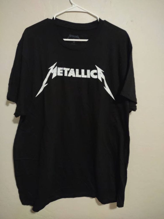 Metallica Black T Shirt small