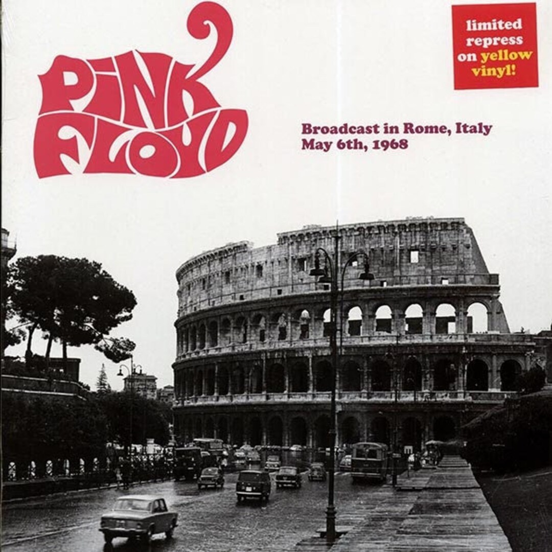 Pink Floyd - Broadcast in Rome, Italy, May 6th, 1968 Vinyl Record LP ...
