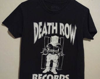 Death Row Records T Shirt Men's Small