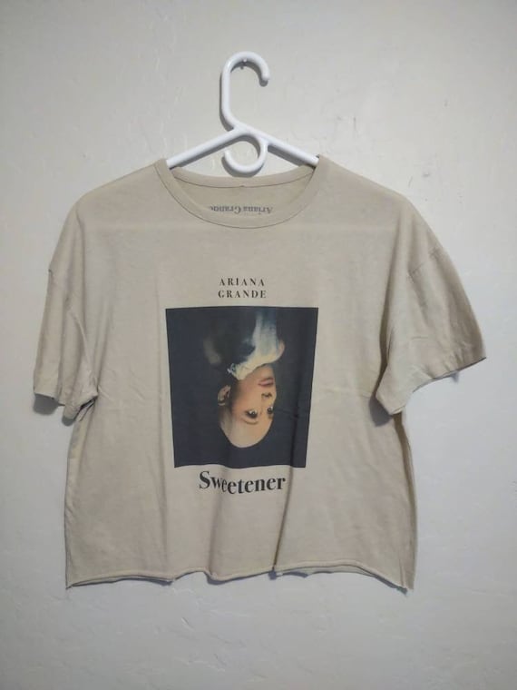 Ariana Grande Sweetener Cropped T Shirt Small Etsy Singapore