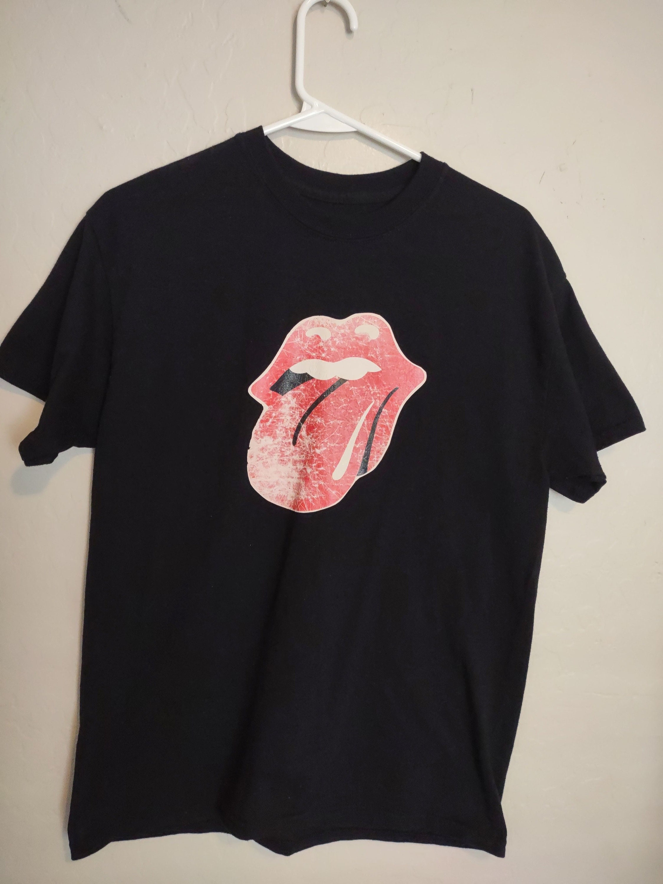 Maglietta con la lingua dei Rolling Stones media Etsy Italia