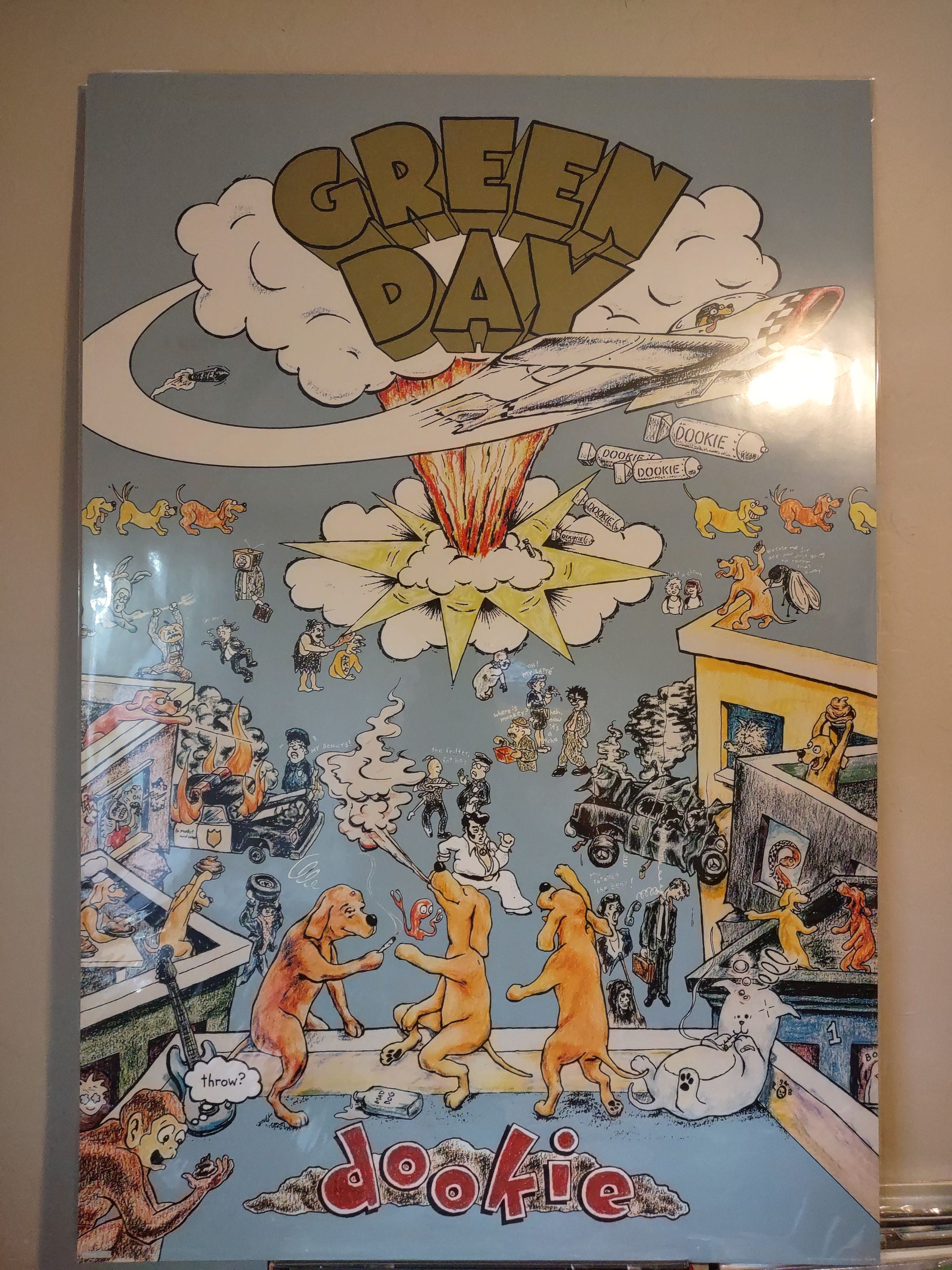 Green day dookie poster - Etsy 日本