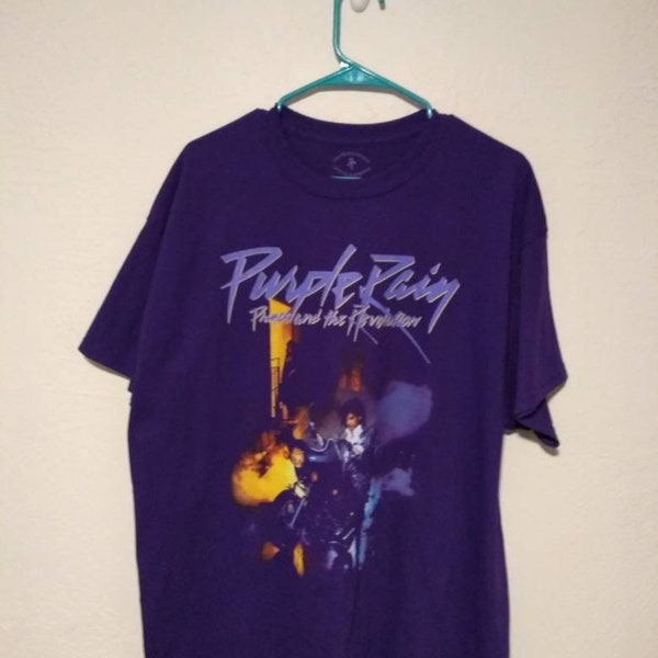 Purple rain prince and the revolution tee shirt/Men's Small