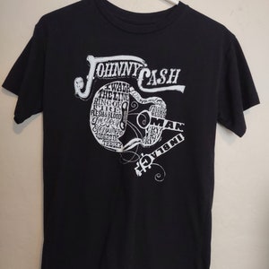 Johnny Cash T-Shirt Mittelgroß