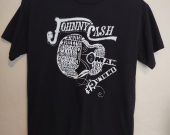 Johnny Cash T Shirt Medium