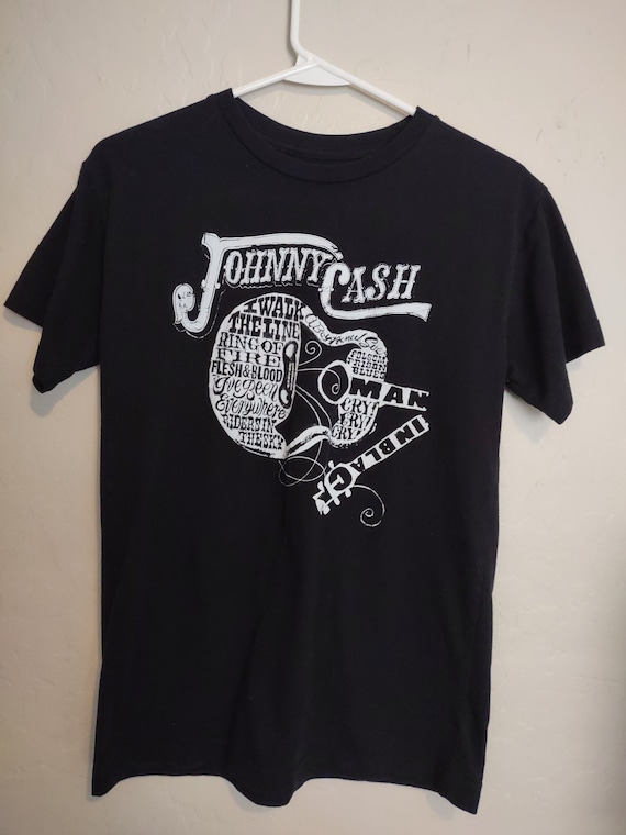 Johnny Cash T Shirt Medium