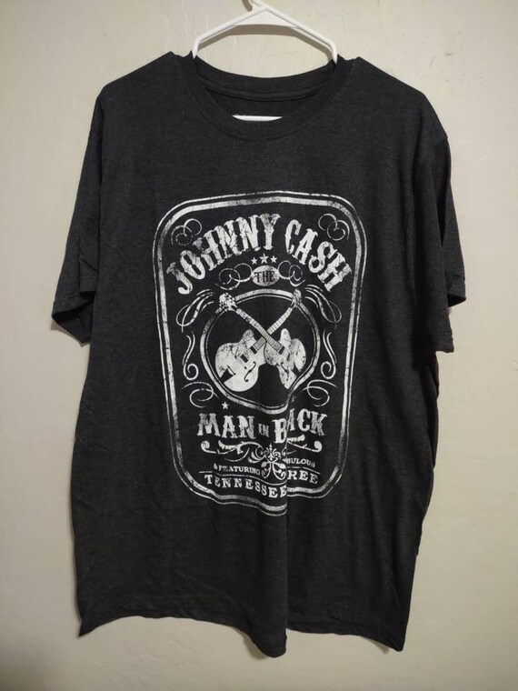 Johnny Cash Tee, Johnny Cash Shirt, Man in Black, Vintage Tee, Trendy