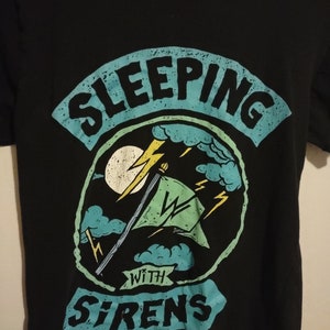 Sleeping with Sirens T Shirt Women's Small