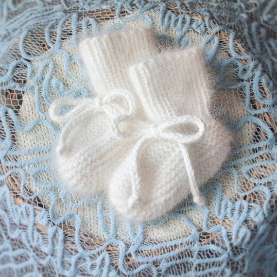 knitted booties