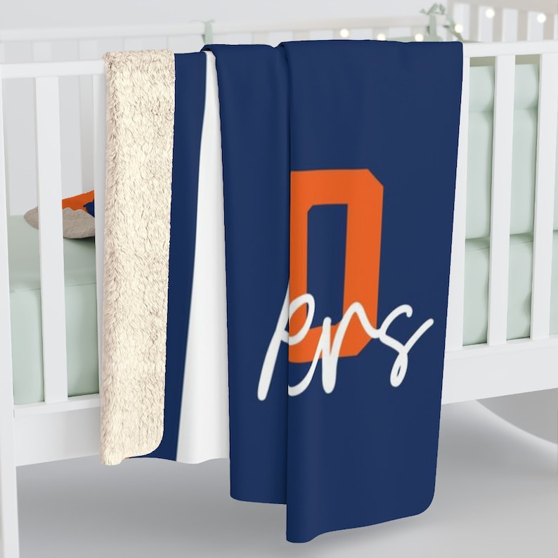 SportsMomLeague Sherpa Fleece Blanket - Thumbnail 4