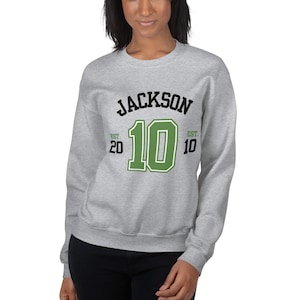 Personalized Varsity Sweatshirt