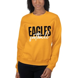 Personalized Football Team Sweatshirt Custom Team Name Sweatshirt Game Day Apparel Sports Fan Gift Football Mom Gift