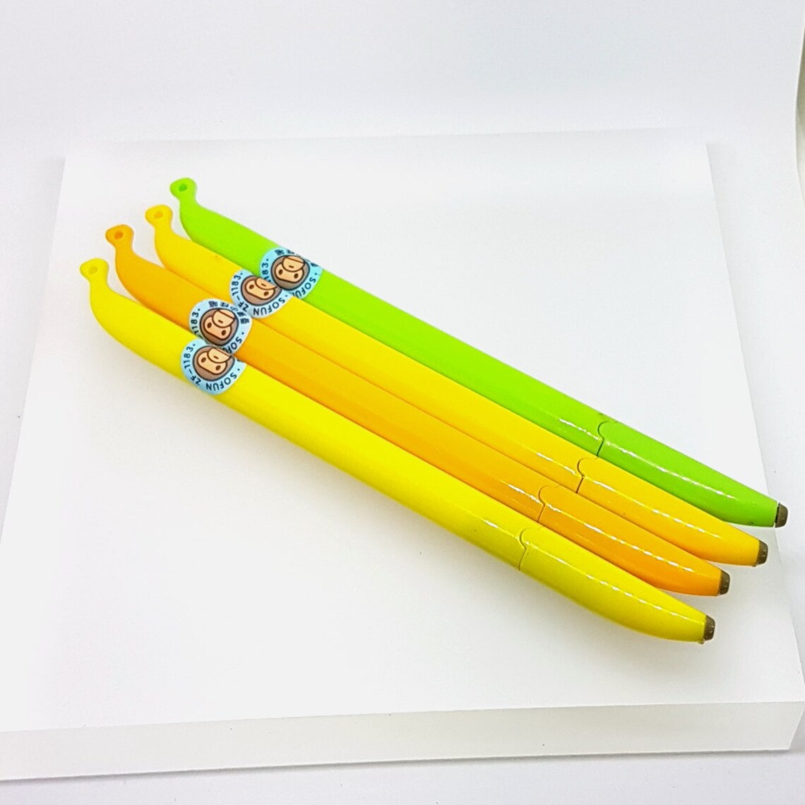 Banana Pen Set. Banana Pens. Banana Pen. Kawaii Back to School Etsy