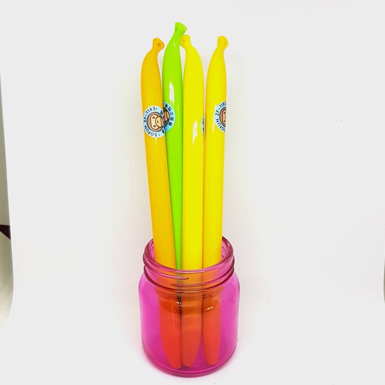 Banana Pen Set. Banana Pens. Banana Pen. Kawaii Back to School Etsy