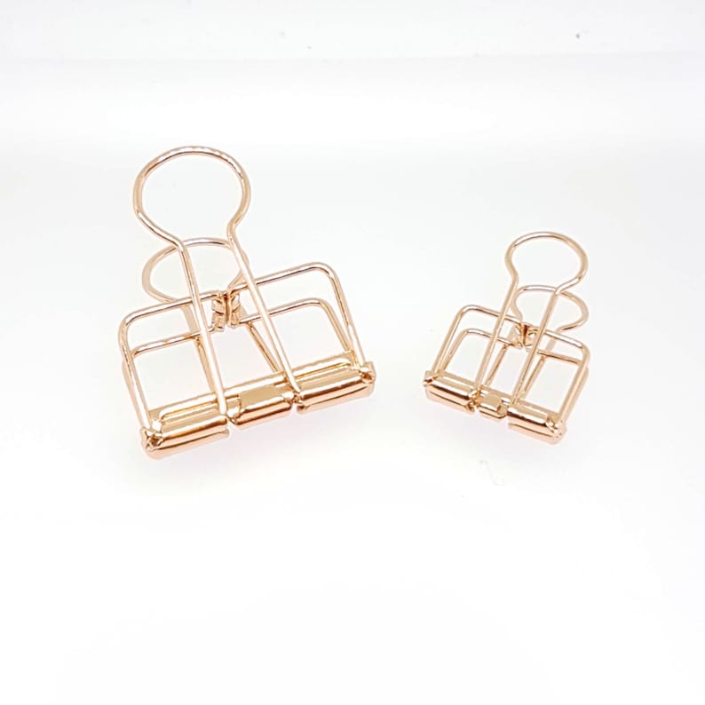binder clips copper