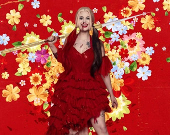 Signed 8x12 Print - "Senorita Quinn"