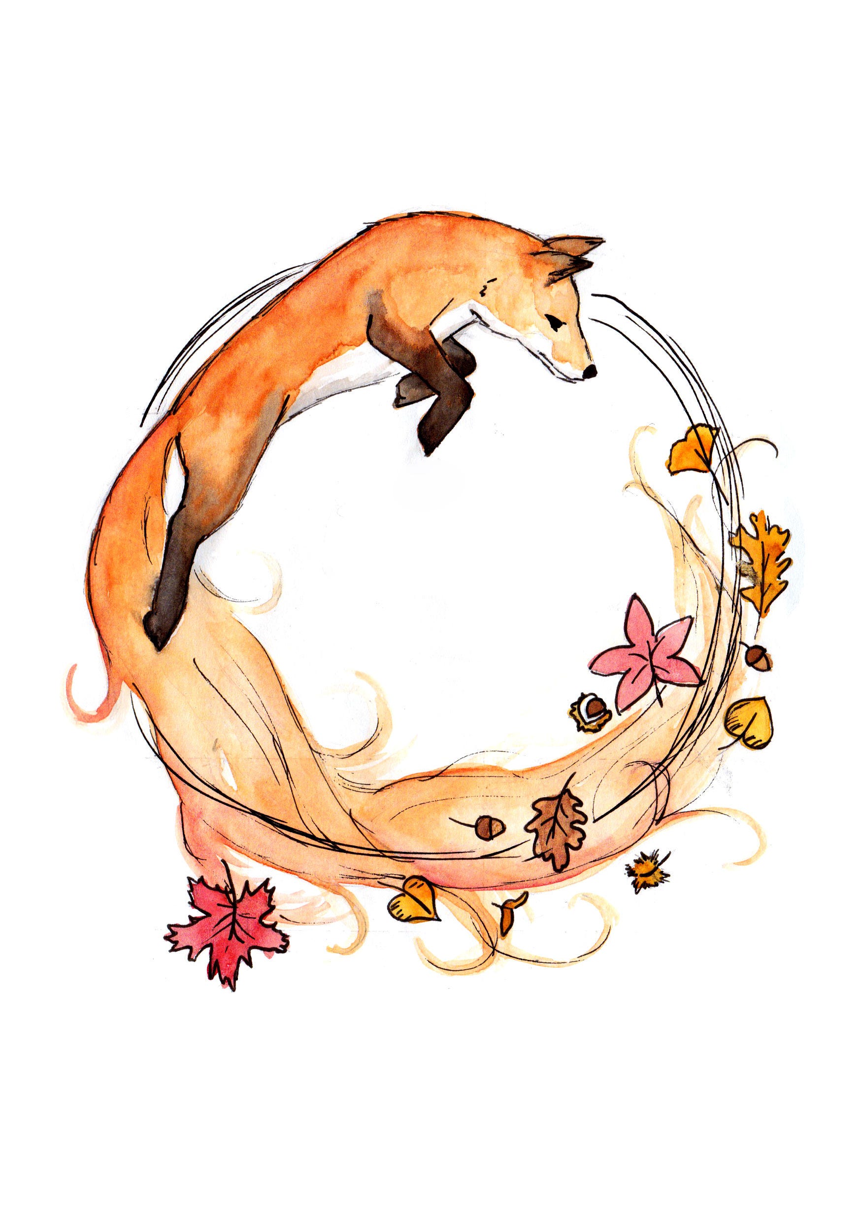 Bullet Journal, Bujo, Monthly Layout, Fox, Fox, Planner Stickers - Etsy