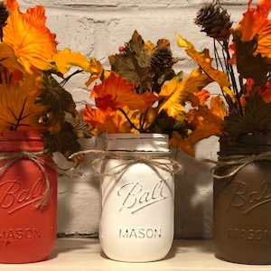 Hunting Mason Jars, Camo colored mason jars, fall mason jars, hunting, fall