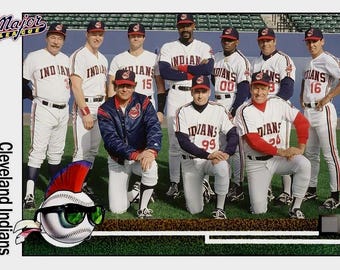 CUSTOM 2-pack Ricky Vaughn Major League Novelty Baseball Cards