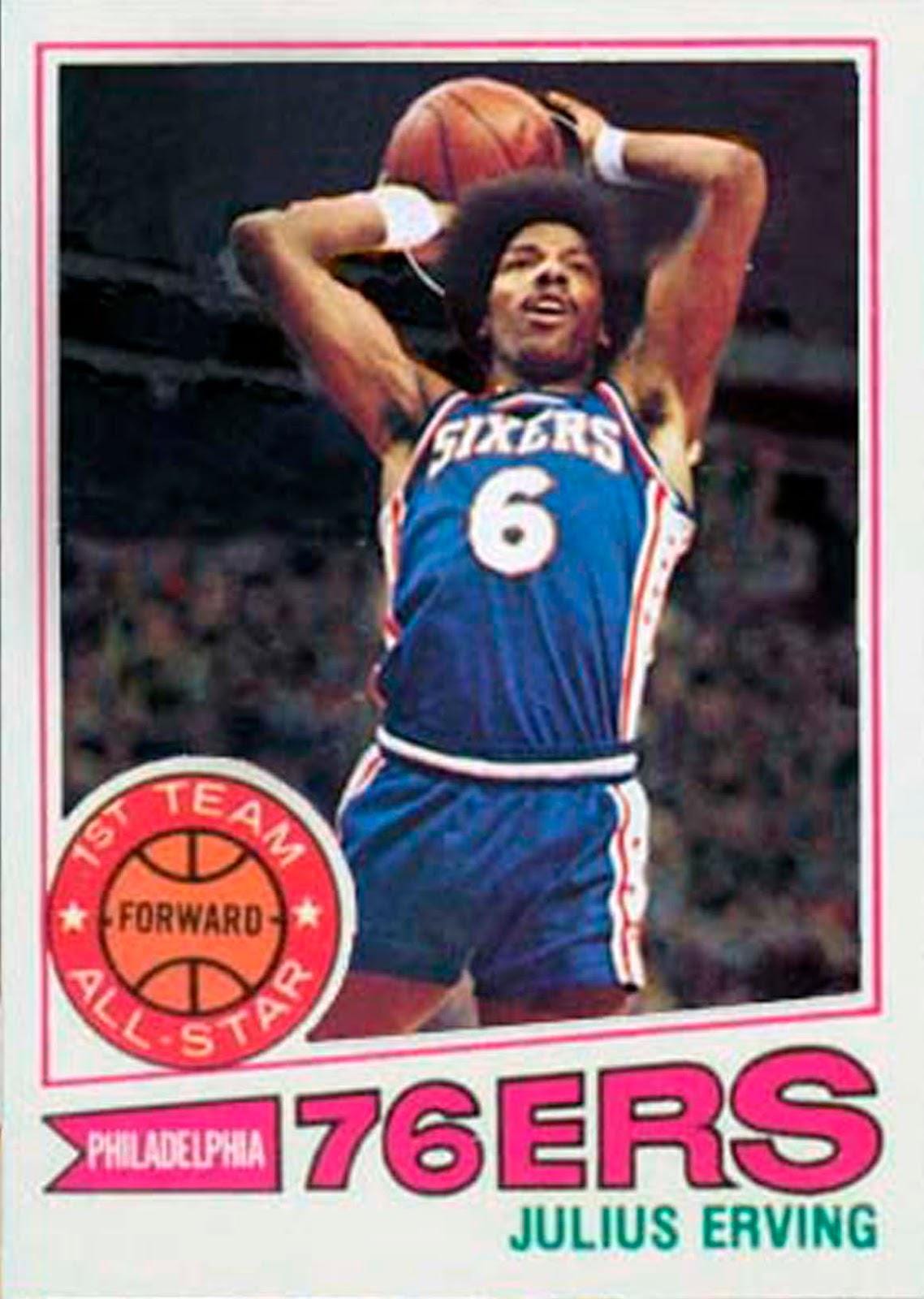 JULIUS ERVING DR J 1977-78 Style Custom Made Art Card 50% off When You ...