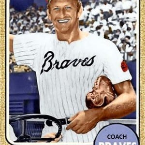 BOB UECKER 1968 stile cartolina artistica personalizzata