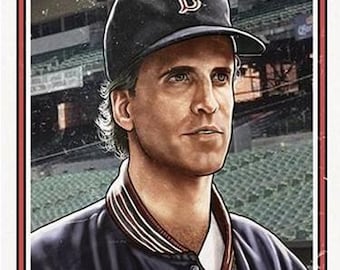 SAM "MAYDAY" MALONE aka Ted Danson from Cheers style custom made art card ### 50% off when you buy 10 or more