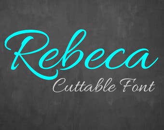 Font Design Files For Use With Your Silhouette Studio Software, SVG Fonts, DXF Fonts, EPS Vector files, S4