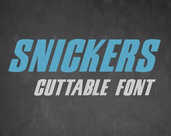 SVG Fonts | DXF Fonts | EPS Vector Fonts | Files for Cricut | Cuttable Alphabet for Silhouette | Instant Download 2