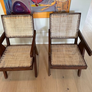Pierre Jeanneret Easy Arm Chais - original