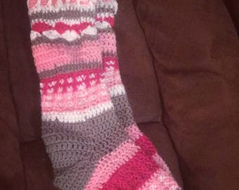 Crochet Knee-high Socks