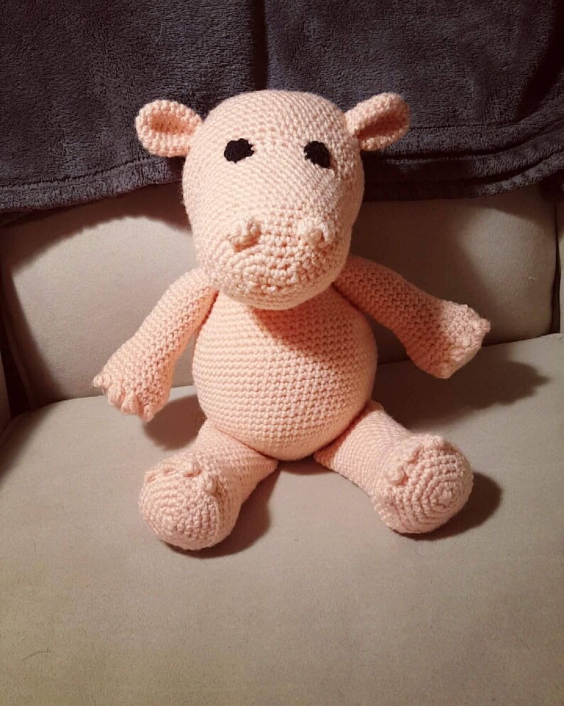 peluche géante hippopotame
