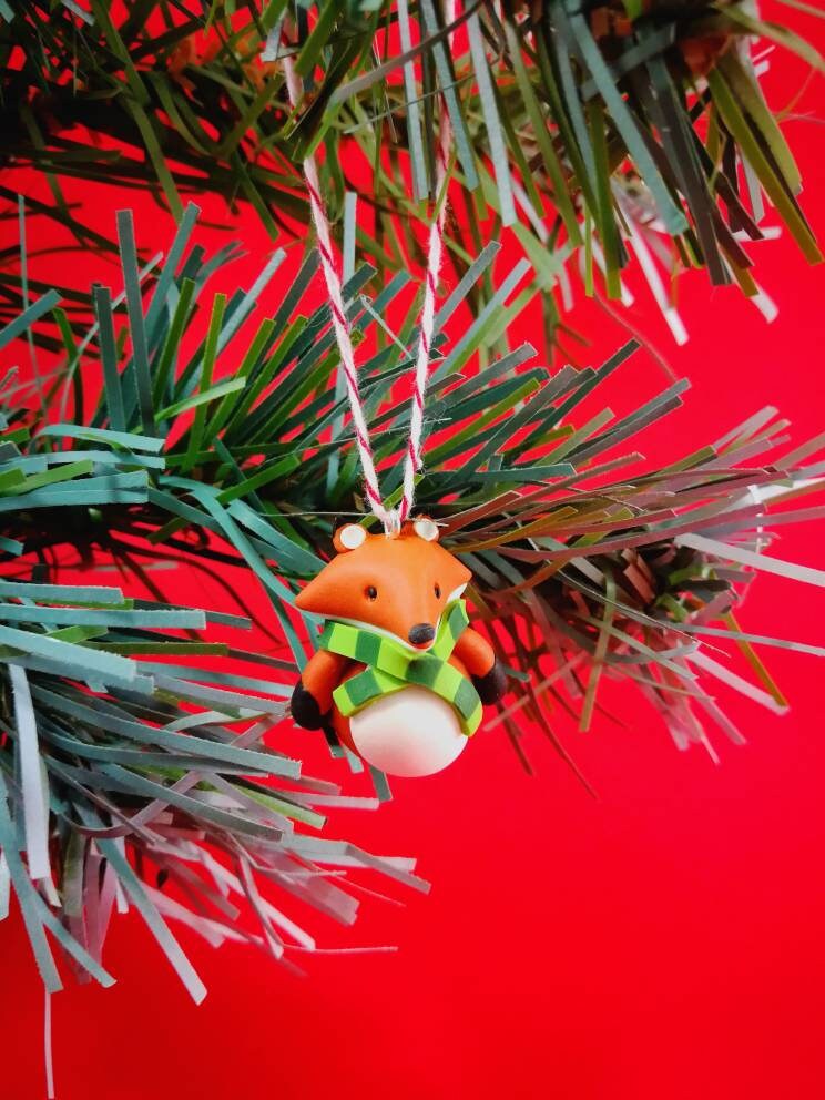 Coffret de 4 Mini Sujets Noël à Suspendre