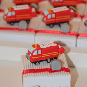 Fire truck dragee boxes image 3