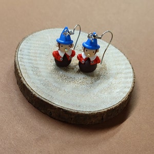Pinocchio earrings image 1