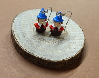 Boucles d'oreilles Pinocchio