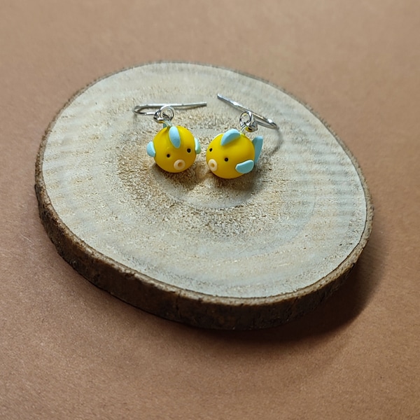 Boucles d'oreilles poissons