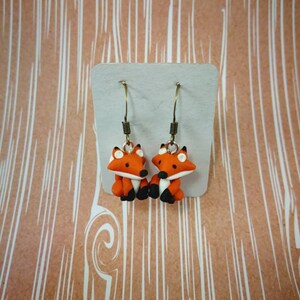 Fox earrings image 3