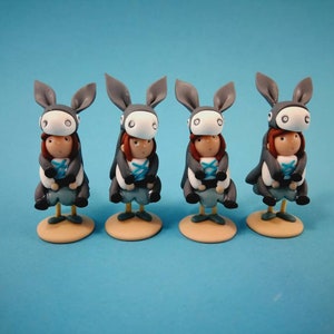 Mini subjects Donkey skin theme tales