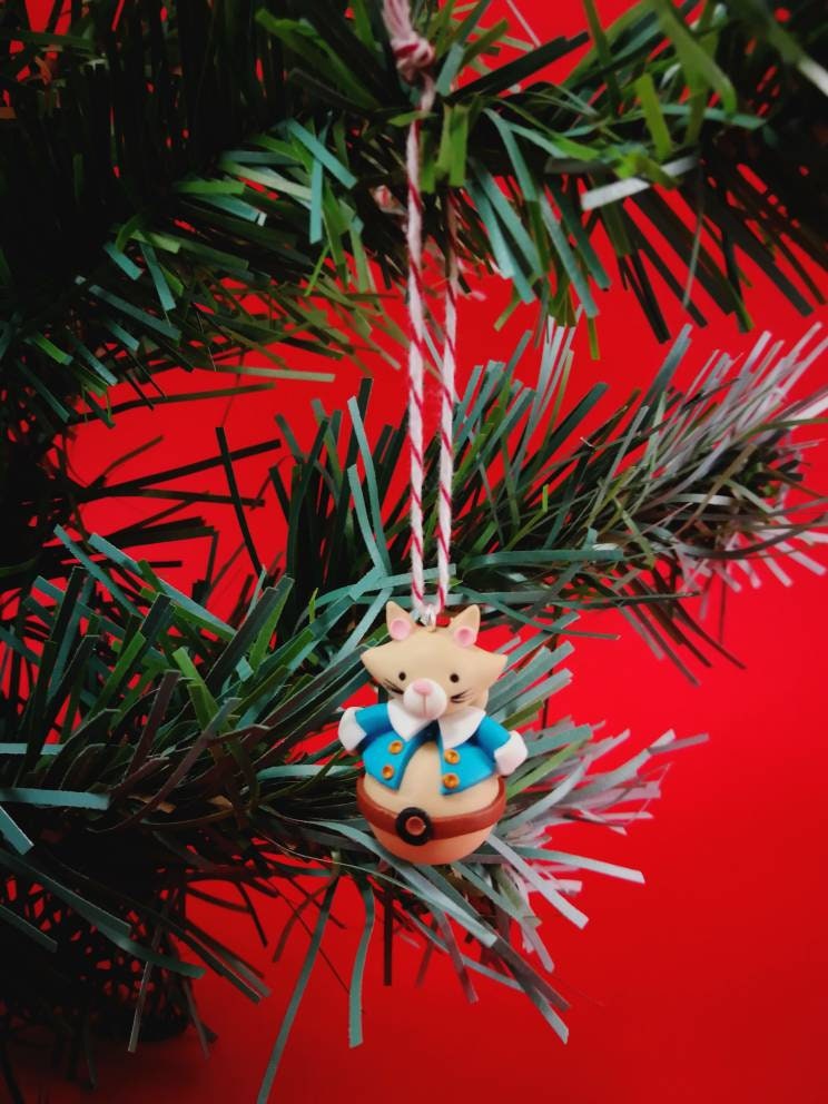 Coffret de 4 Mini Sujets Noël à Suspendre