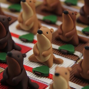 Boîtes à dragées marmottes