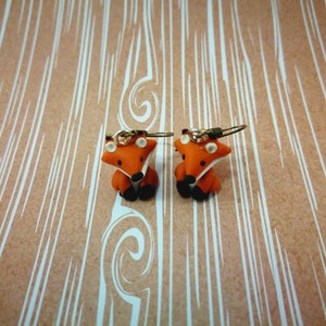 Fox earrings image 1