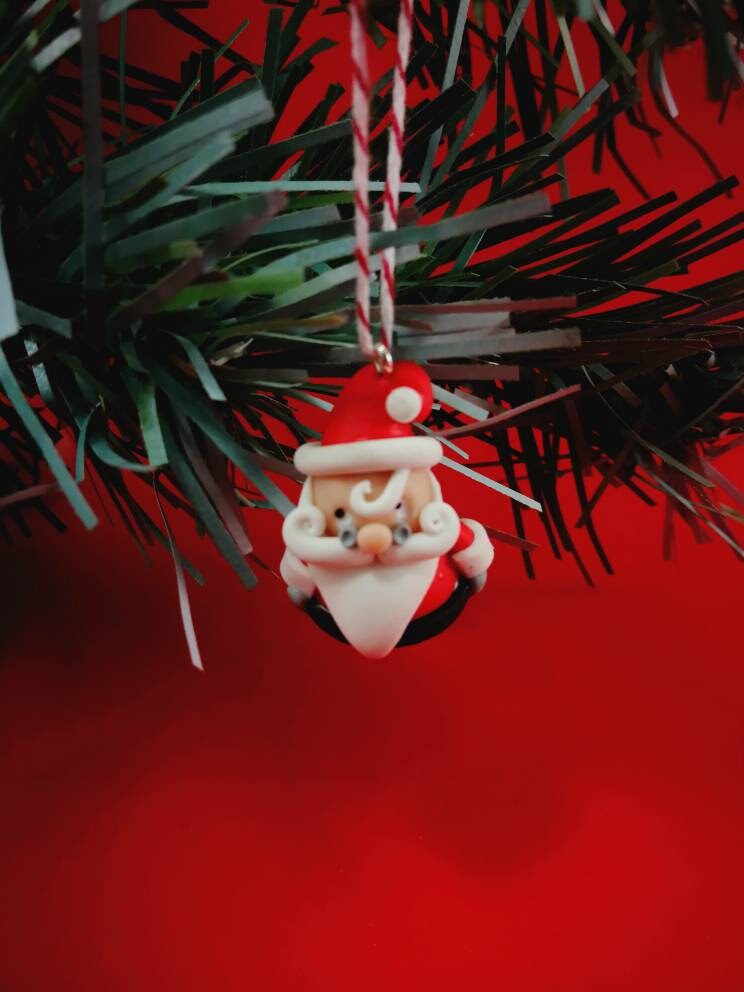 Coffret de 4 Mini Sujets Noël à Suspendre