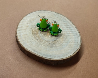 Frog earrings