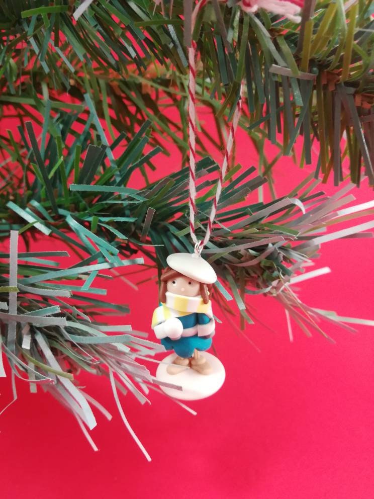 Coffret de 4 Mini Sujets Noël à Suspendre