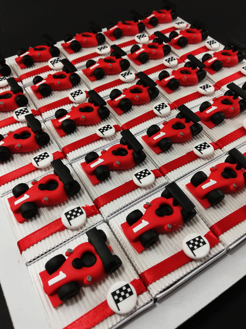Formula 1 candy boxes