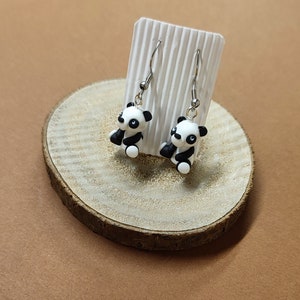 Boucles d'oreilles pandas image 3